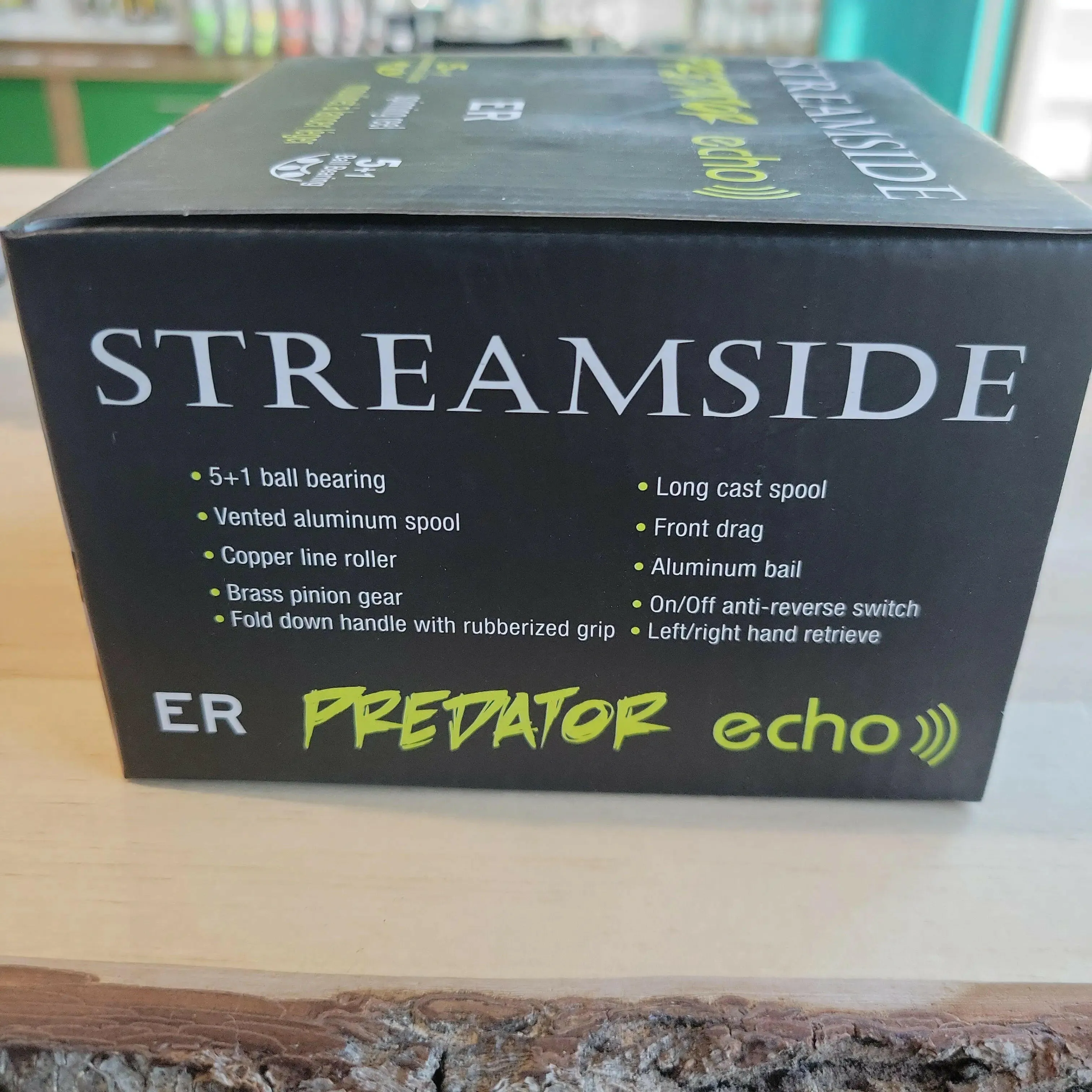 Streamside Predator Echo Spinning Reel 5 1 BB ER1000