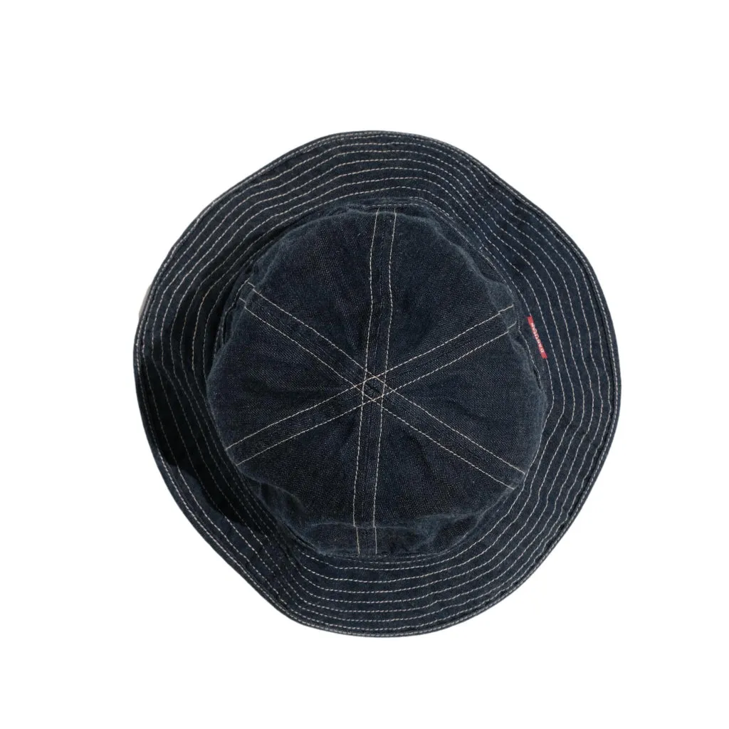 Studio D'Artisan Selvedge Denim Bucket Hat