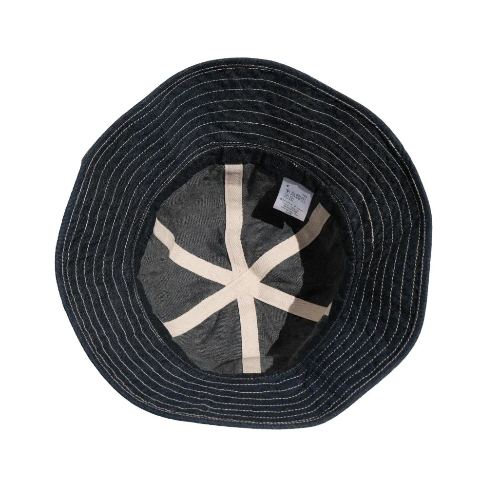 Studio D'Artisan Selvedge Denim Bucket Hat