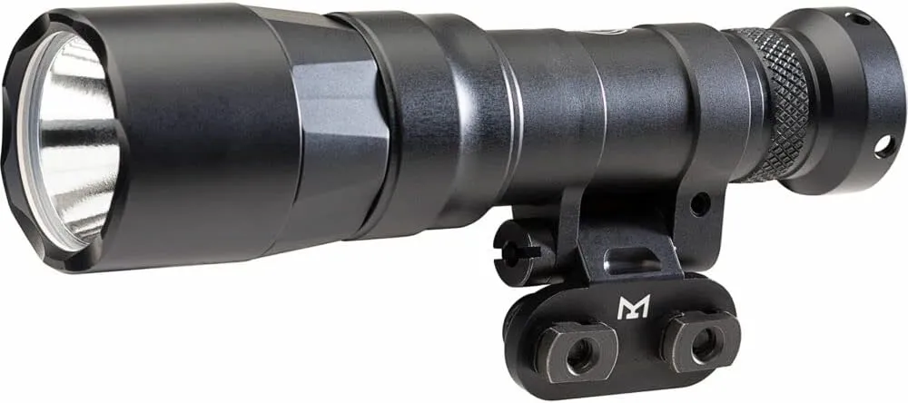 SureFire Turbo Mini Scout Light Pro WeaponLights, 650 Lumens, Black, M340DFT-BK-PRO