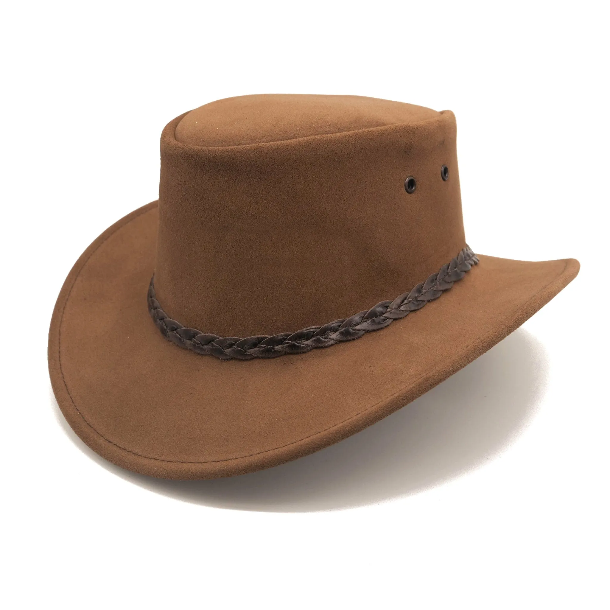 Tennyson Suede Leather Hat