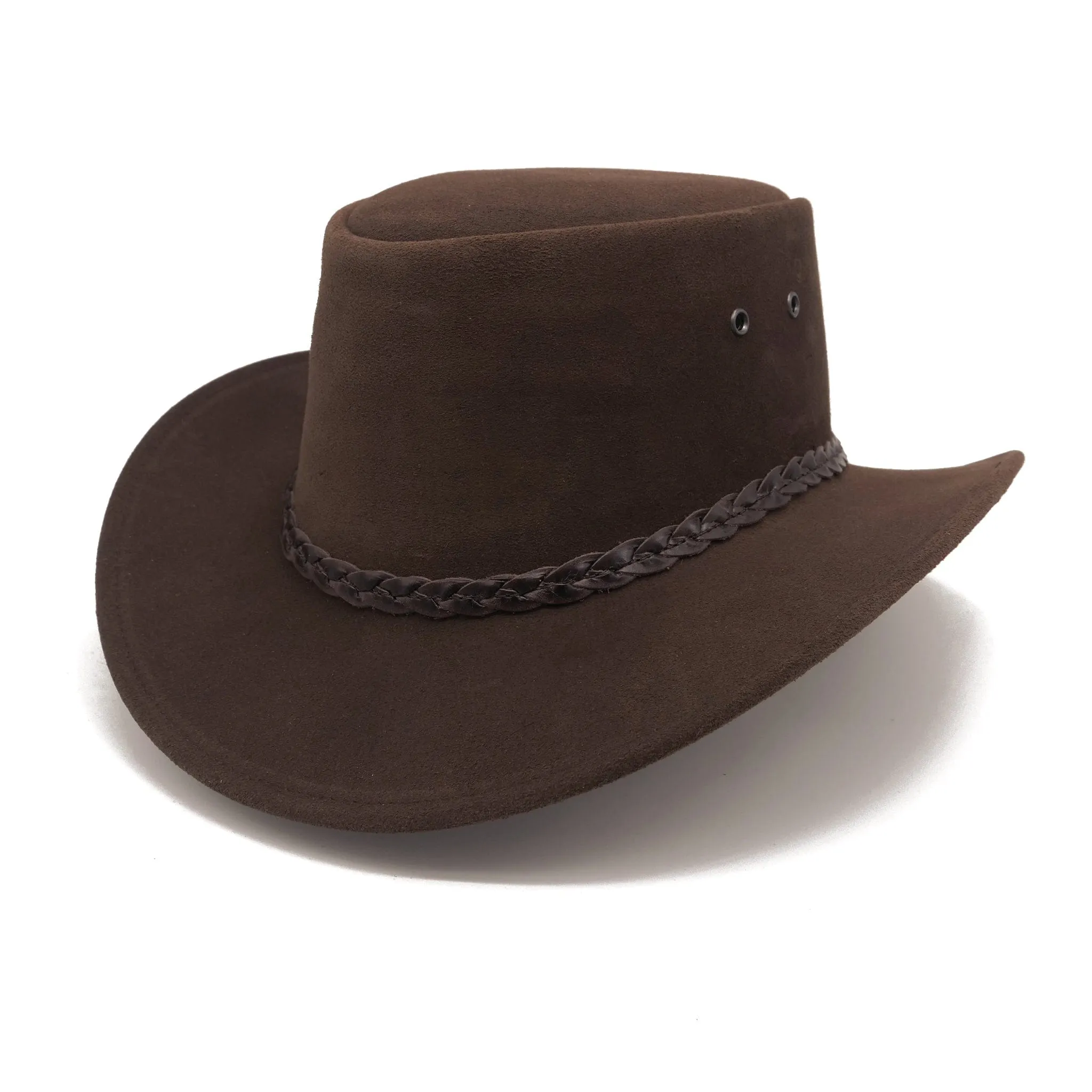 Tennyson Suede Leather Hat