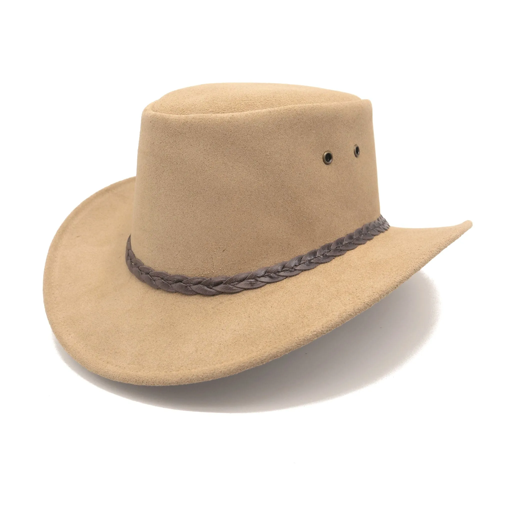 Tennyson Suede Leather Hat