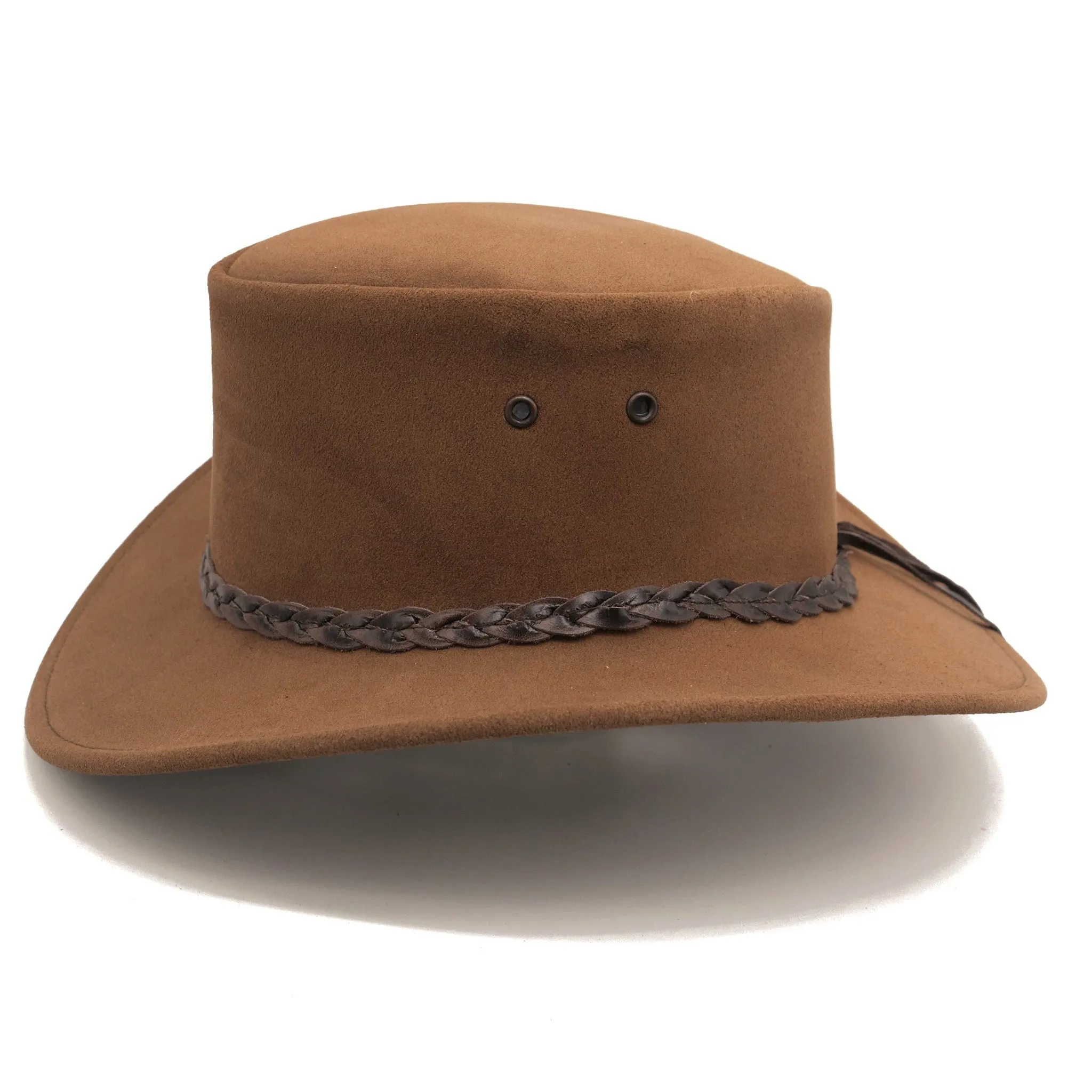 Tennyson Suede Leather Hat