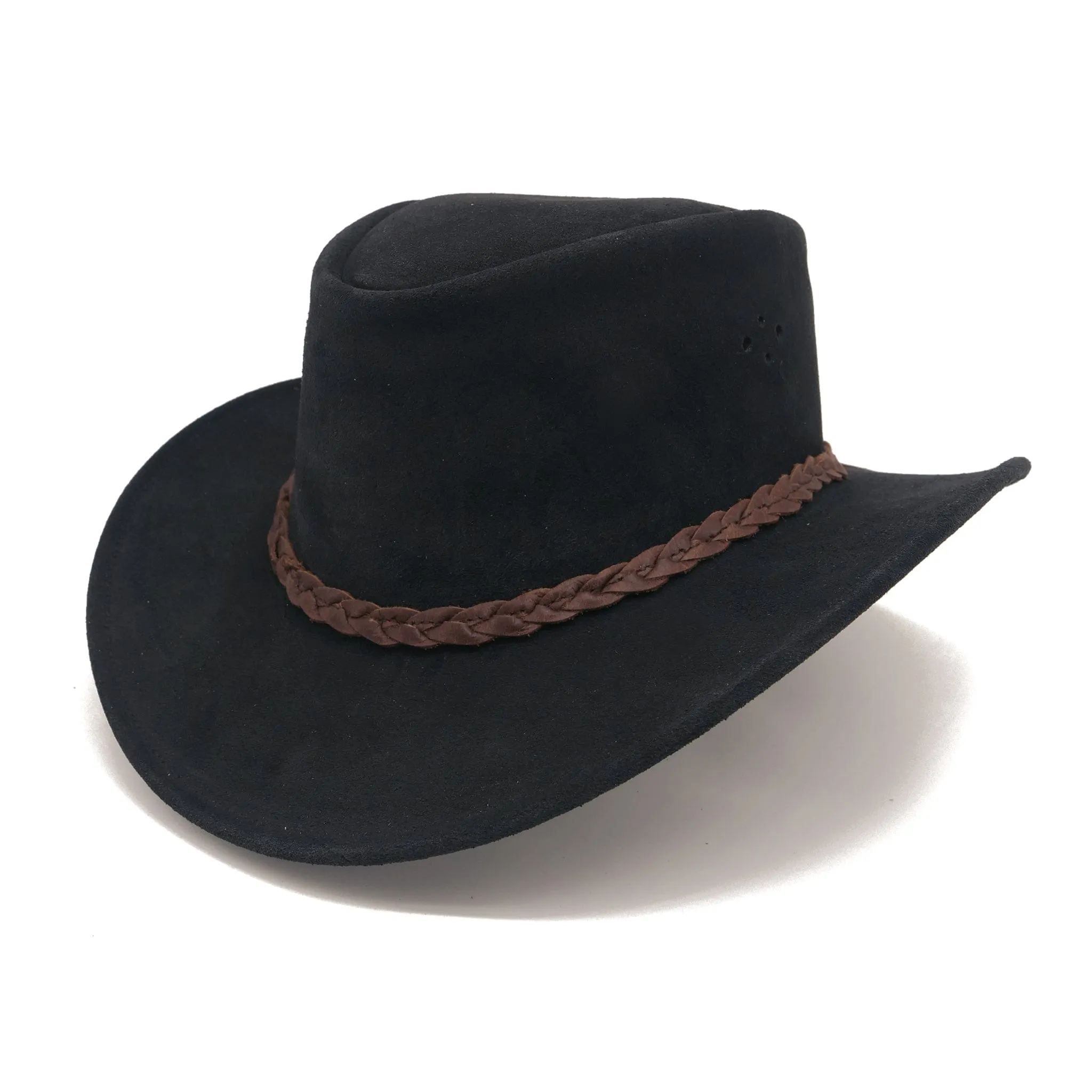 Tennyson Suede Leather Hat