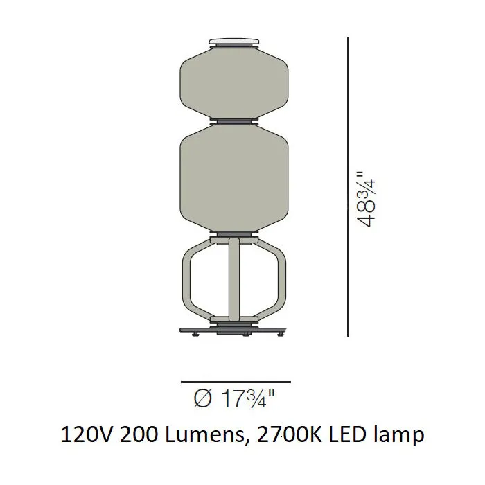 THE OTHERS Jama Statue Portable Lamp