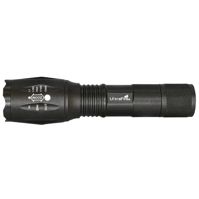 UF-3C Flashlight With Red/Green LED