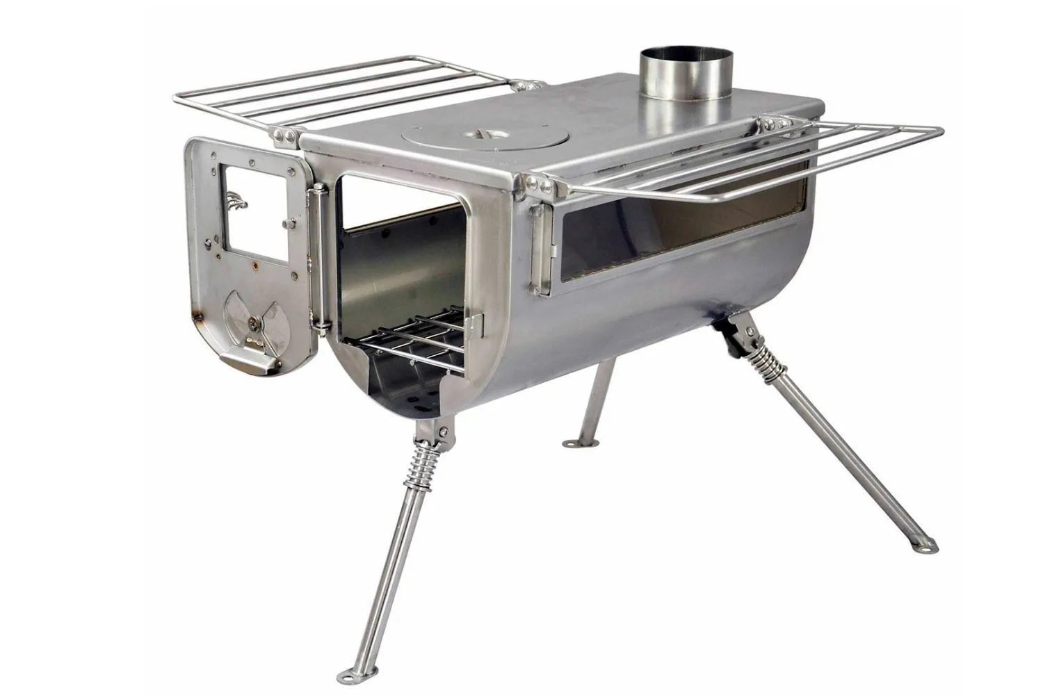 Winnerwell Woodlander Double-View Canvas Tent Stove