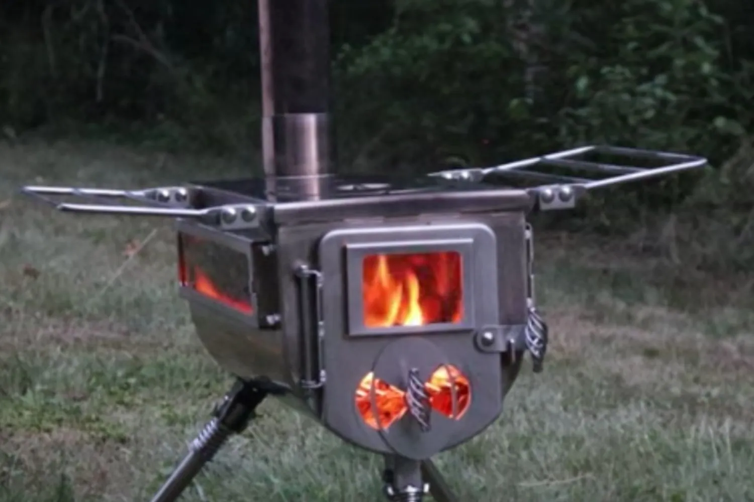 Winnerwell Woodlander Double-View Canvas Tent Stove